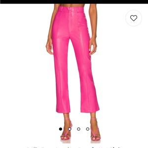 Polly Faux Leather Pant in Hot Pink
Bardot (revolve)